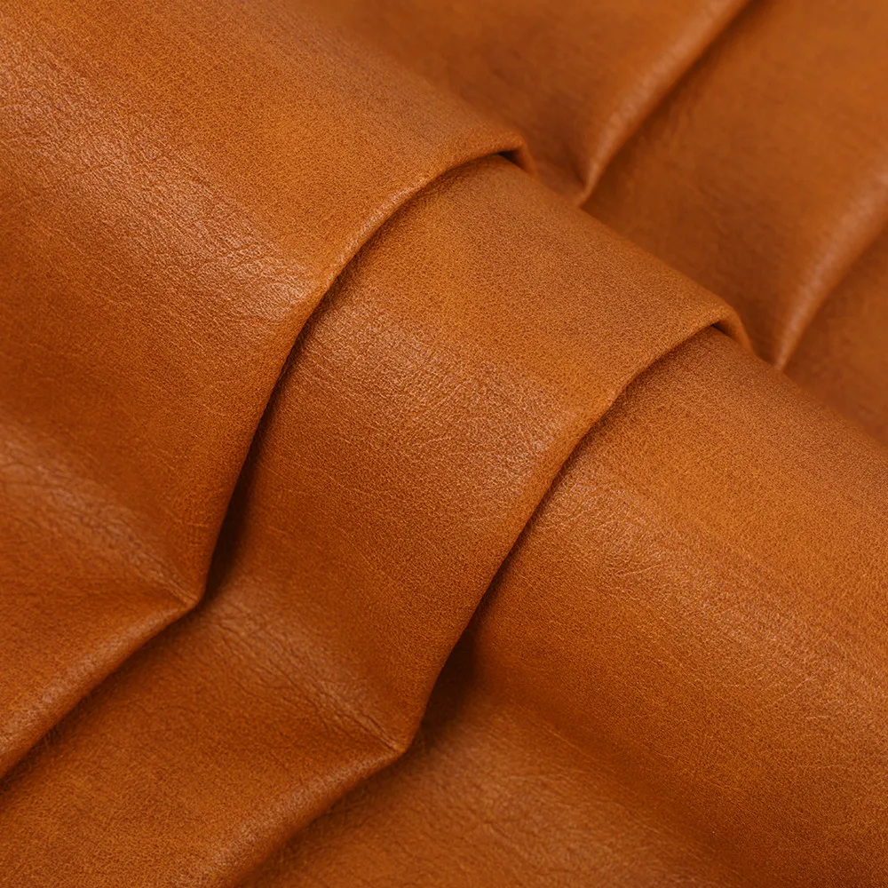 Premium Vegan Leather Manufacture Plant Sale Finished Imitation Synthetic Leather Fabrics