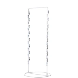 Spring clip countertop rack store clip display racks wire shelf racks clips