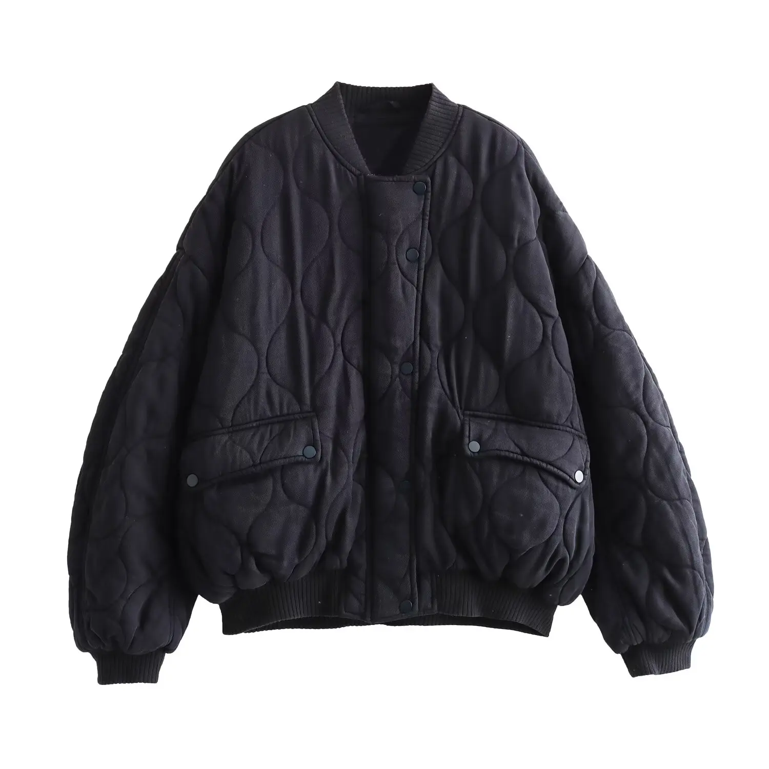 HANO Women 2023 New Fashion Cotton Suit Loose Pilot Coat Vintage Long Sleeve Female Outerwear Chic Overshirt