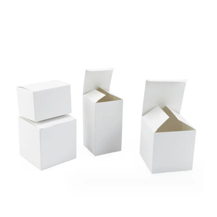 Cheap Wholesale custom product packaging small white box packaging,plain white paper box,white cardboard box