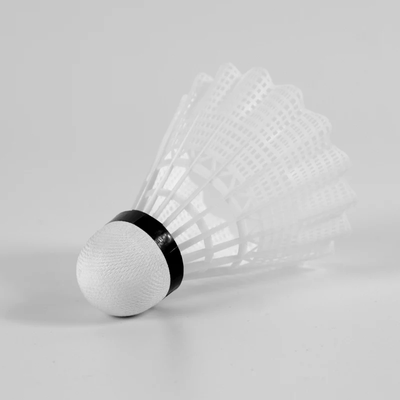 Hot Sale Professional Competition Resistant Yellow Badminton Shuttlecocks 6Pcs Leisure Outdoor Play Training Pack Made High