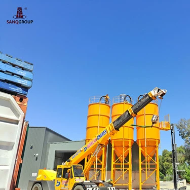 Fixed concrete batching plant Concrete cement mixing station concrete mixing plant for construction work