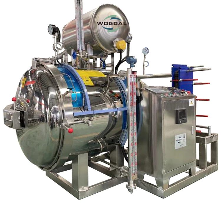 Small scale food retort machine autoclave sterilizer