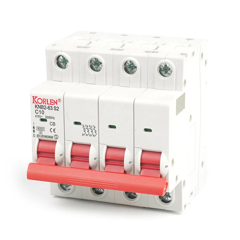 High Quality China 6kA MCB Miniature Circuit Breaker Air Switch with CE, CB
