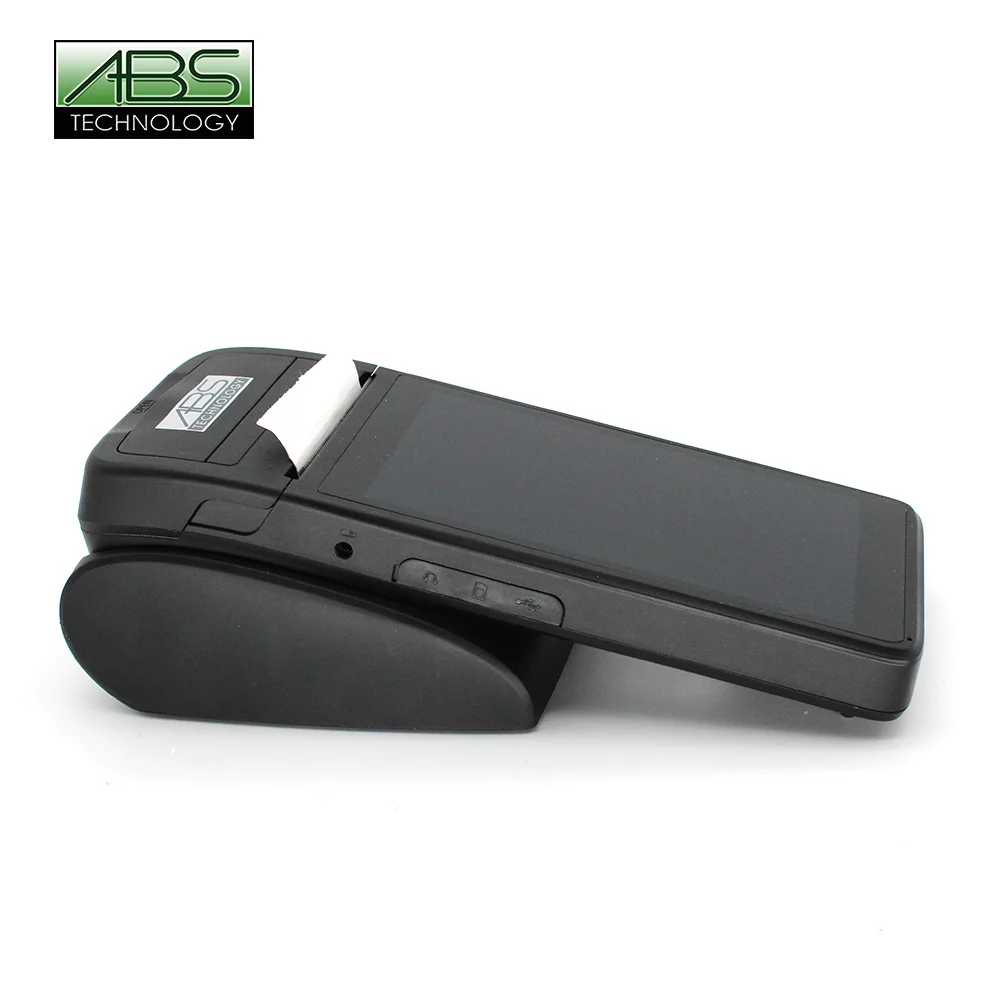 Hot Selling Portable Handheld Android POS Terminal with 58mm Printer NFC Wi-Fi Bluetooth USB Connectivity Shopping Mall Cashiers