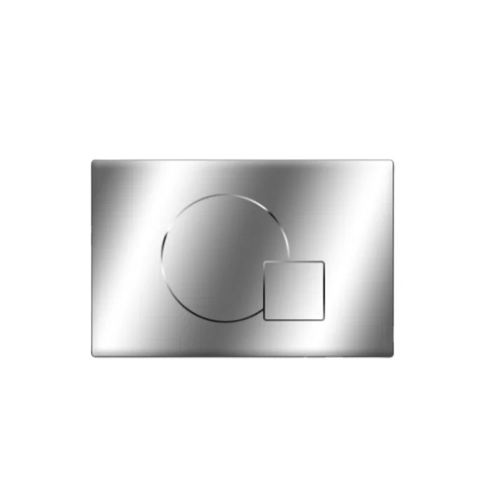 Toilet tank actuatior button ABS plastic dual flushing toilet push button for concealed cistern toilet flush plate