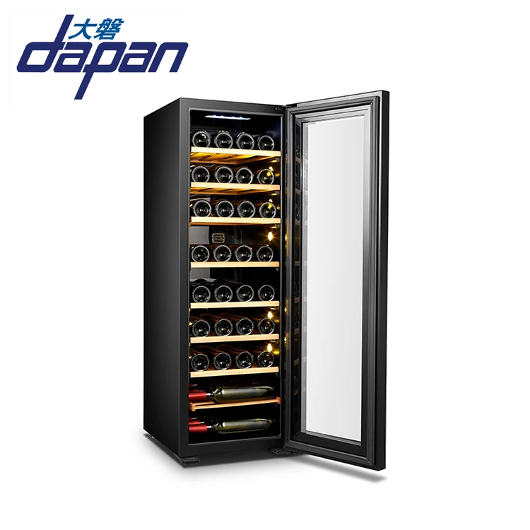 30 Bottles Bottle Table Wine Cooler Mini Stainless Steel
