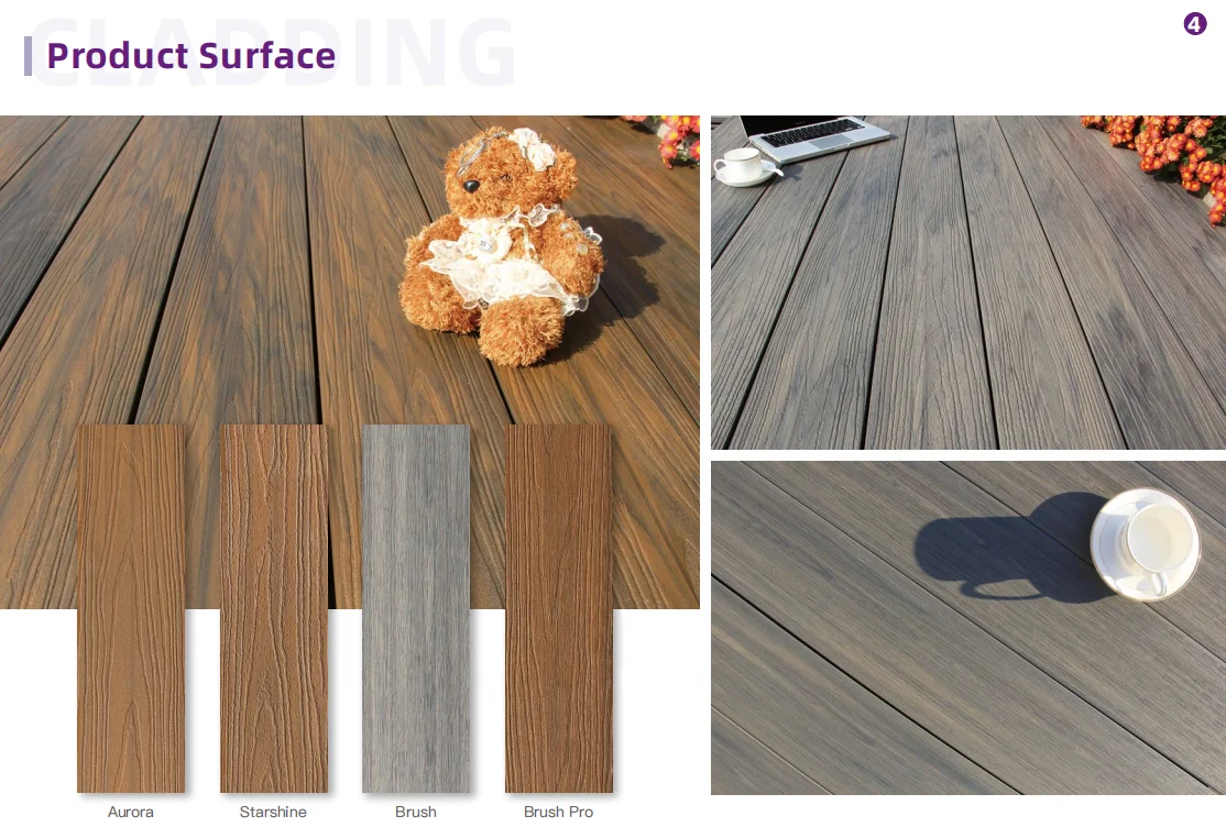 Outdoor Garden Balcony Terrace Landscaping Composite Decking