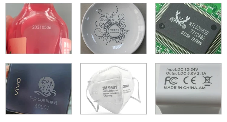 Oscarlaser Online Flying Uv Laser Marking Machine for Silicon Wafer Plasma Screen and LED Liquid Crystal Glass