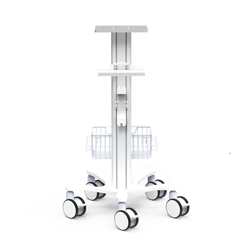High quality light medical trolley for Mindray monitor hospital equipment