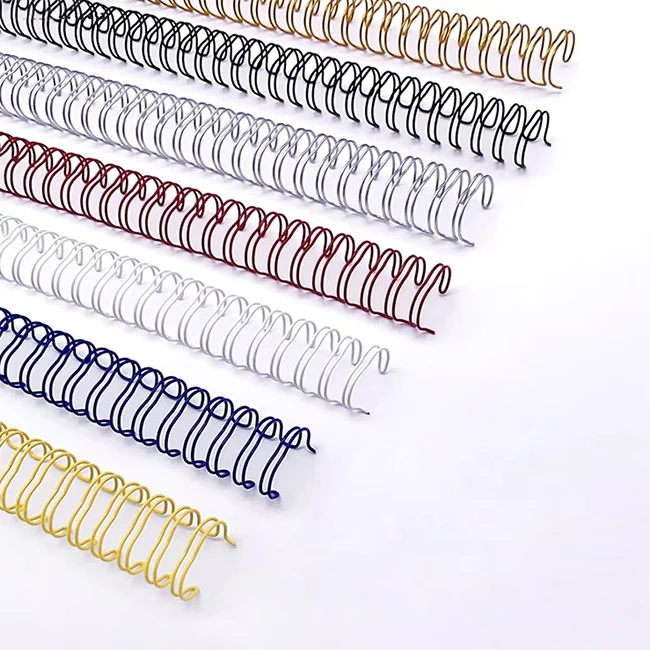 Factory Good Price High quality Colorful Metal Spiral Coiled PVC Plastic Single Nylon Coated Coils Spiral Wire