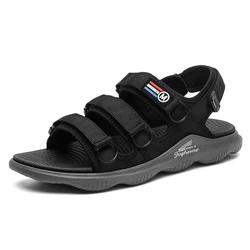 Wholesale high quality good elasticity fashion beach shoes breathable non-slip couples summer slipper men