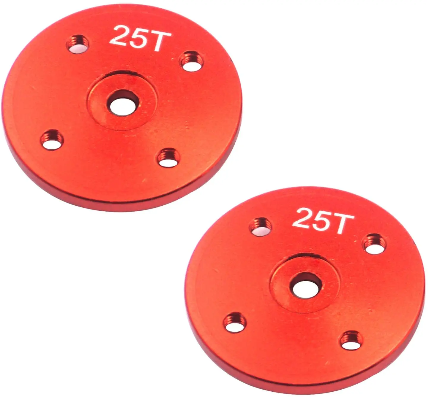 Servo Horn Metal Aluminum 25T Silvery Servo Disc for Robot Mechanical Claw Rc Car Helicopter Mg945 Mg995 Mg996