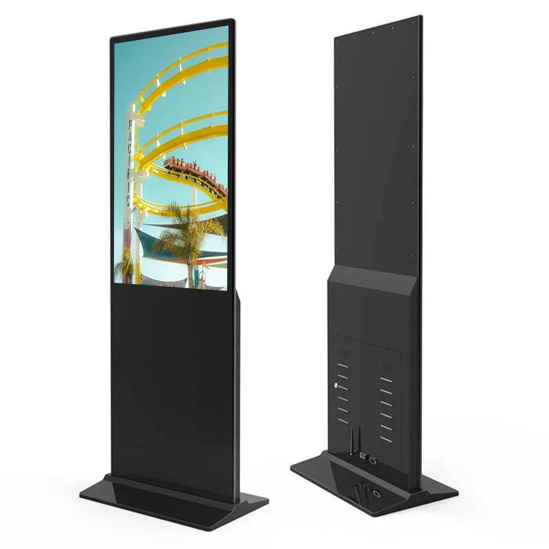 Vertical 43 Inch Infrared Touch Screen Wifi Usb Android LCD Indoor Advertising Kiosks Digital Signage For Shopping Mall