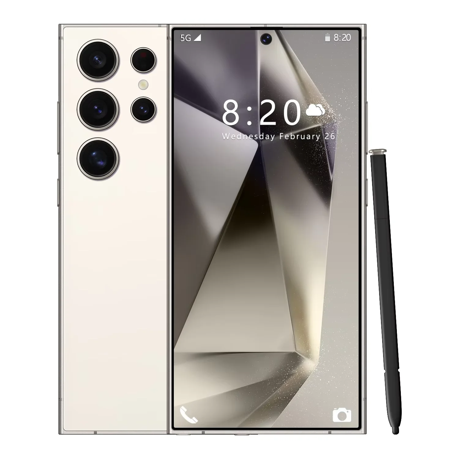 Iconic S24 Ultra 3GB+64GB Best Selling Global 5G Smartphone Cellphones 6.8 inch Screen 48+108MP Android 13 Cheap Cellphones