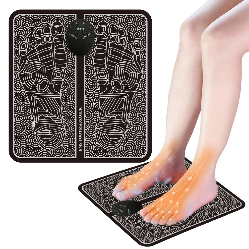 Portable EMS Foot Massager with Spa Function