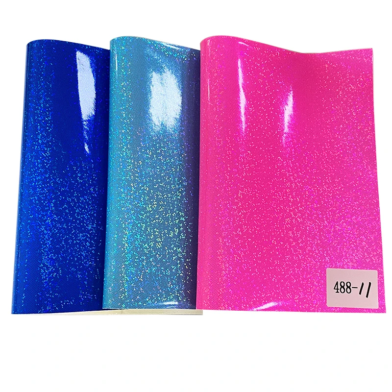 smooth bagysbreath pattern pu leather for making bags,shoes,hair bows