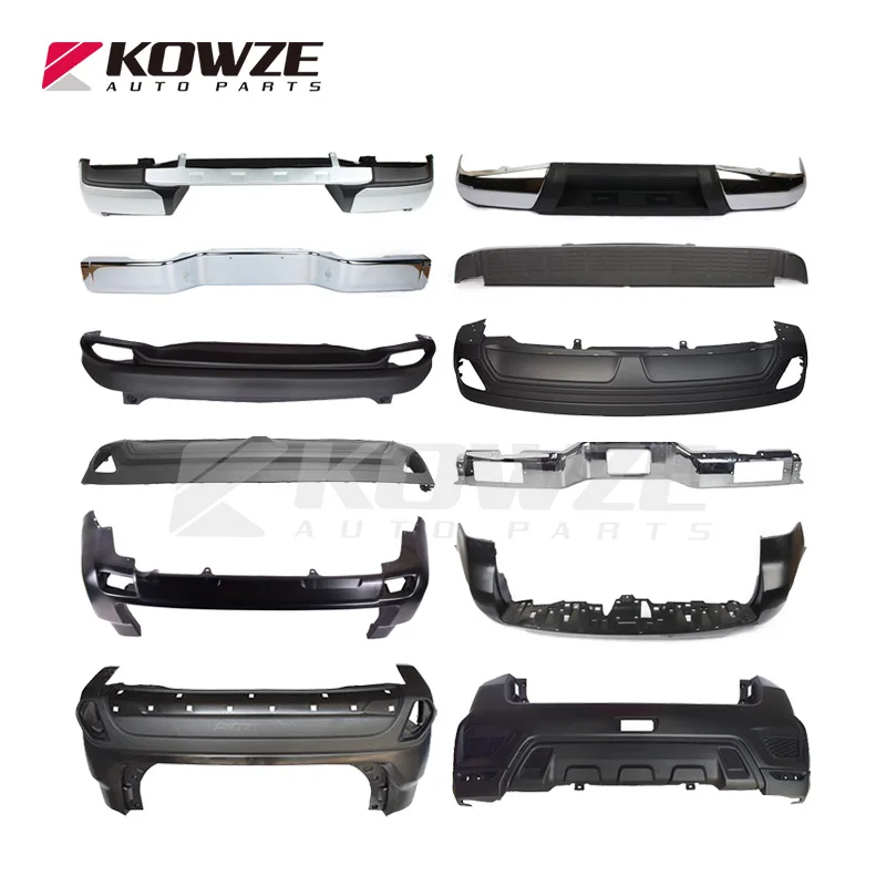 OEM Service Supplier Body Parts Auto Bumper Front Rear Plastics Bumper Car Bumper Protector for Japanese 4x4 Pickup SUV Car