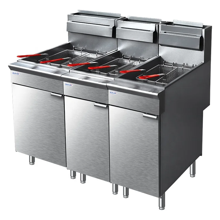 FHT-China factory Commercial 23L Gas Chips Deep Fat Fryer with ETL Certificate for wholesale