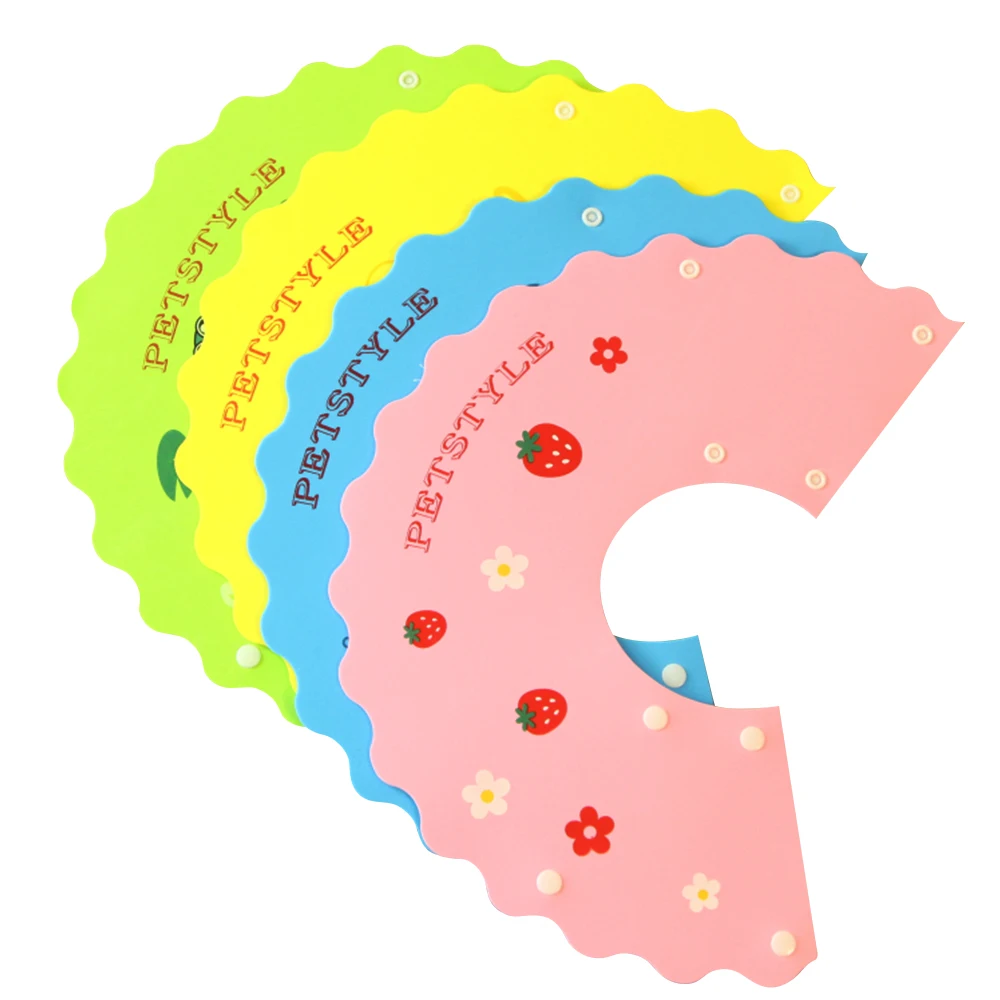 Pet supplies dog cat new felt crown Elizabeth ring anti-licking and anti-bite shame ring pet headgear Collars