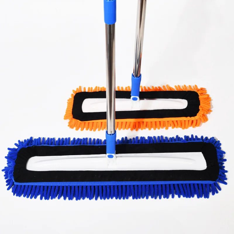 Household Easy to Clean Mops Electrostatic Adsorption Mop Set Multi-spec Chenille Flat