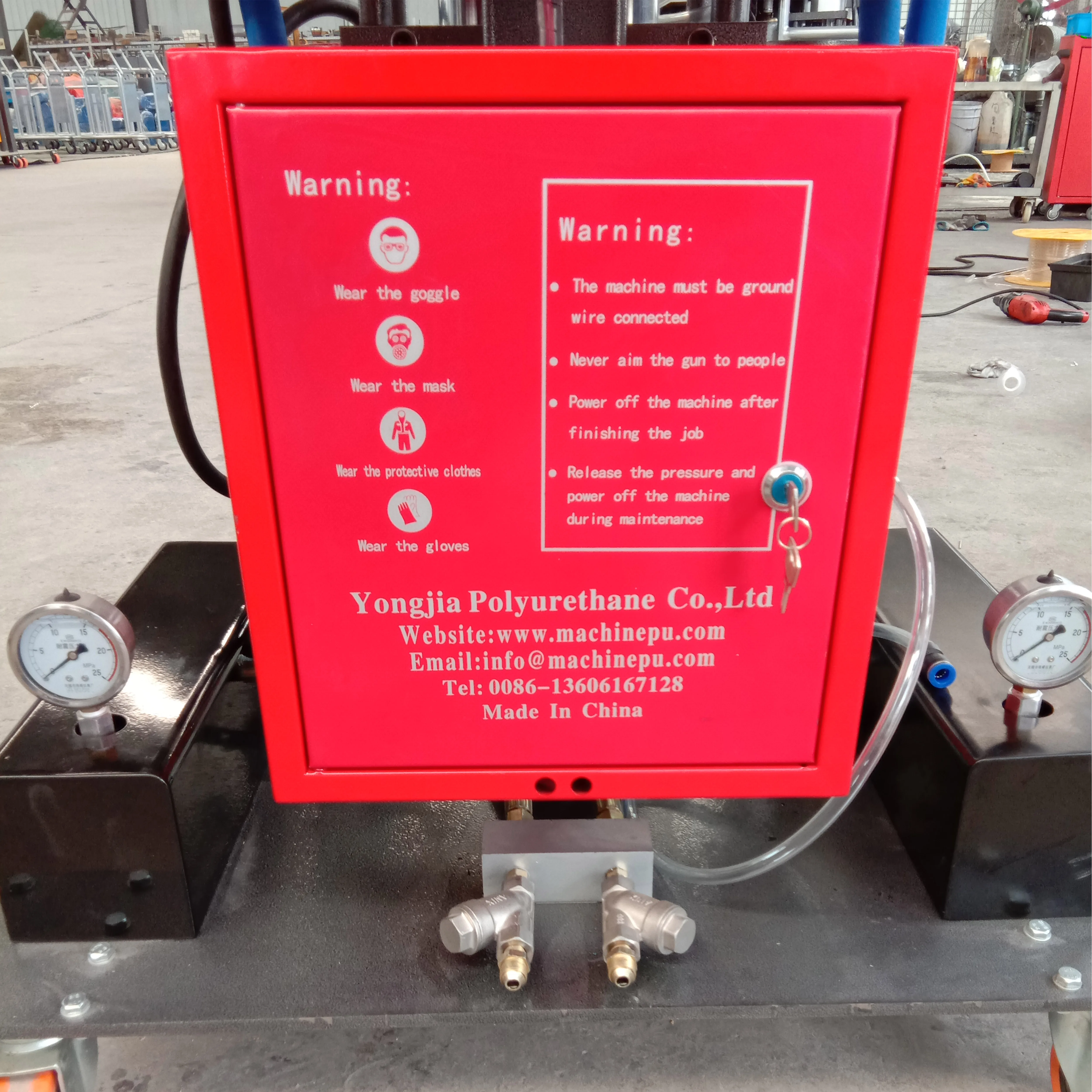 High Pressure Pu Polyurethane Spray Foam Insulation Machine For Building Insulation