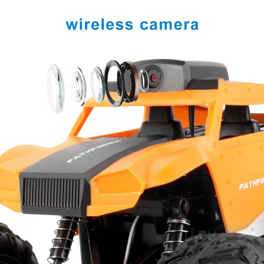 2.4g high-speed off-road camera remote control car hd photo video four-way rc car climbing toy car
