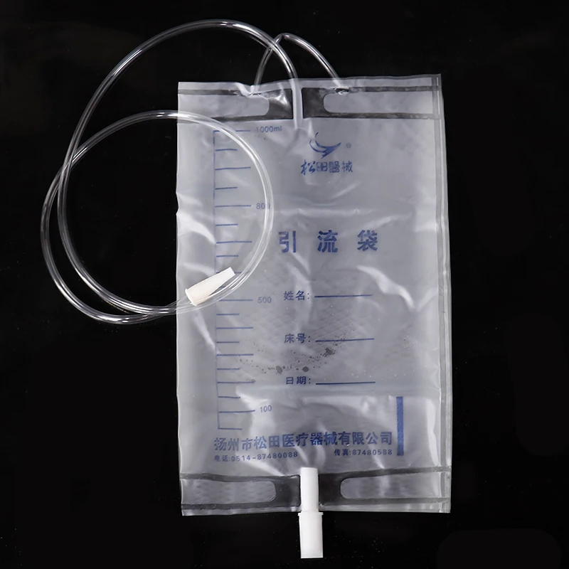 Hospital Use Urine Bag for Men Condom Sterile Medical PVC Disposable Urine Drainage Bag Toilets Adult Pee Holder Collector