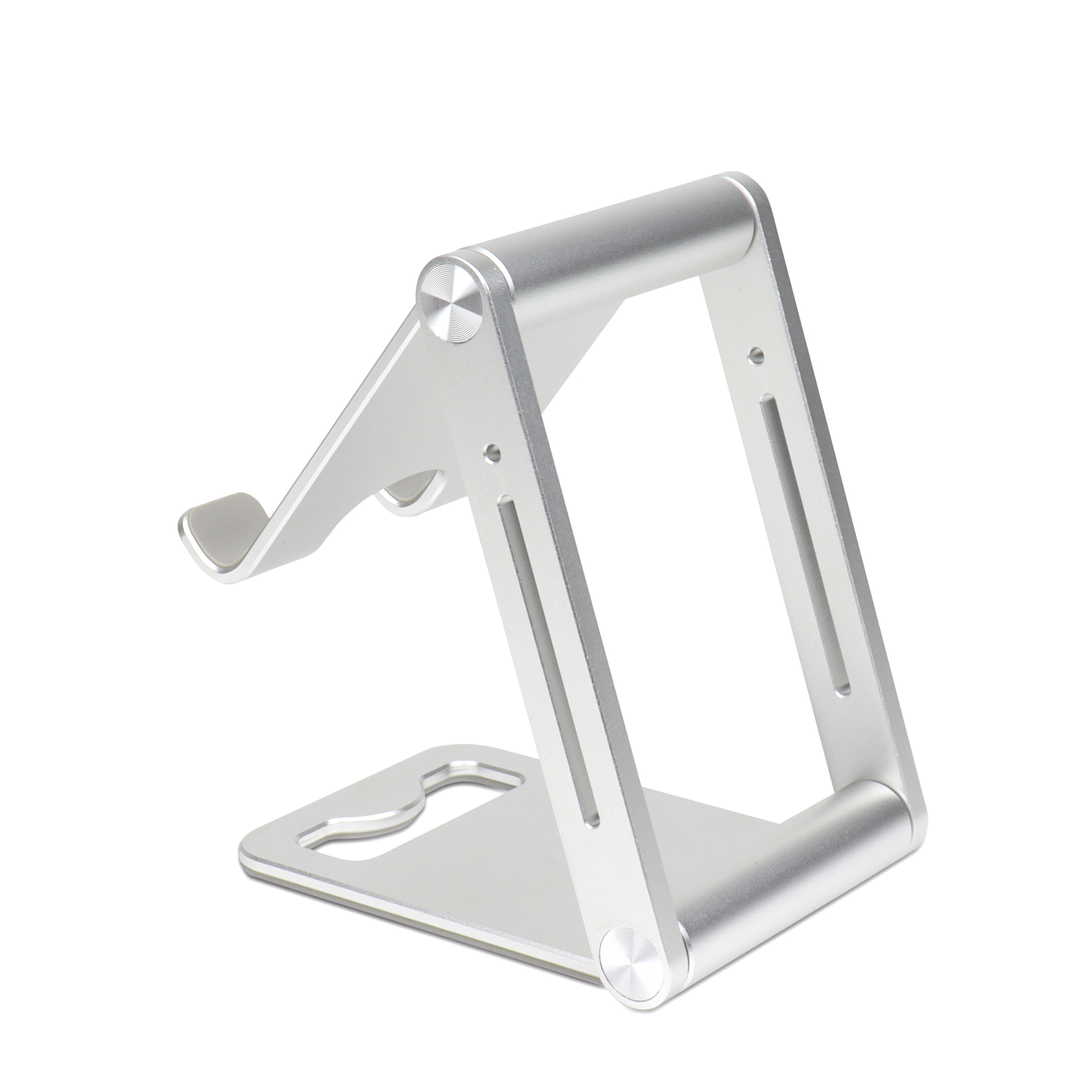 Factory Price Cheap Foldable Portable Aluminum Alloy phone Holder Cell Phone Stand For Smart phone Company gift