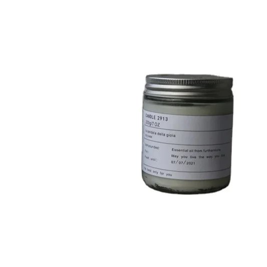 
high quality wholesalers candle scented glass jar 