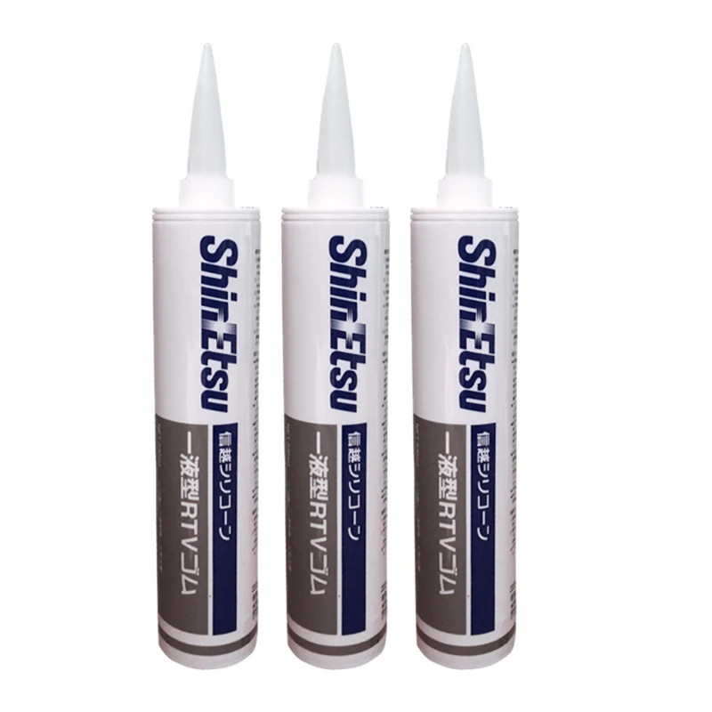 Shin Etsu Ke-3418 Fireproof High Temperature Resistant Sealing Glue Ke3418 Rtv Silicone Adhesive
