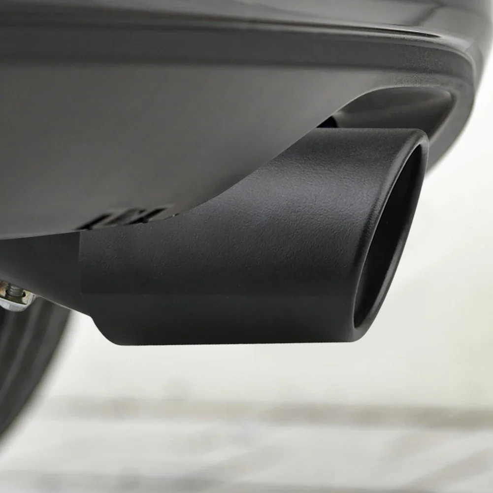 Auto muffler Racing general purpose matte tailpipe exhaust muffler tailpipe 2.48 inches