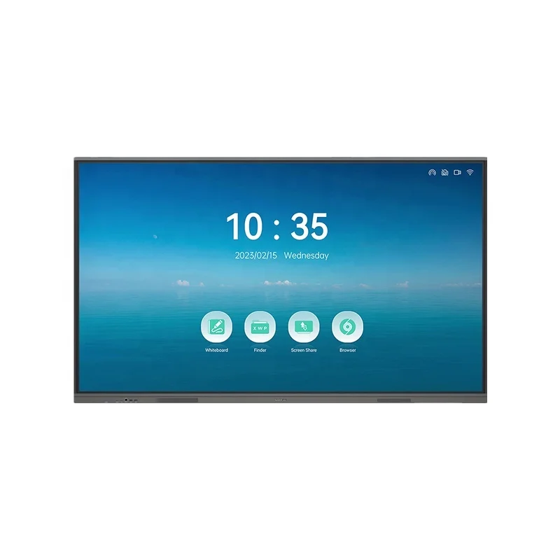Gaoke Interactive Flat Panel 65/75/86inch 4K 3840*2160 Smart board touch screen Interactive intelligent interactive whiteboard