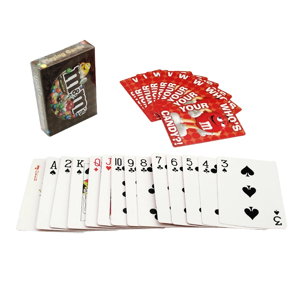 Custom box paper poker printing sale playing card