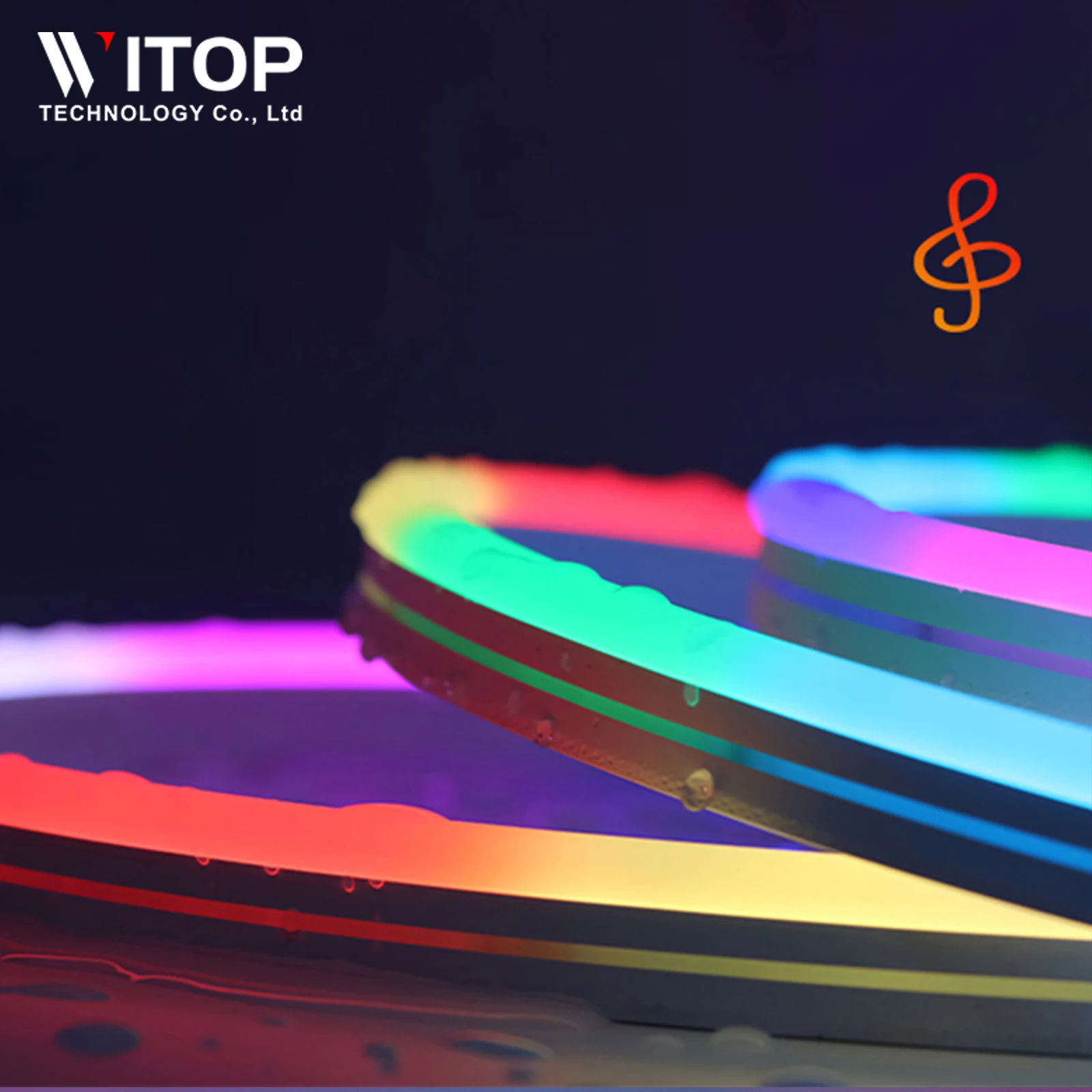 Addressable Silicone Neon Tube LED RGB Flexible Strips Lighting 2m 3m 5m APP smart RGB Dream Color Flex Neon Sign Rope Light