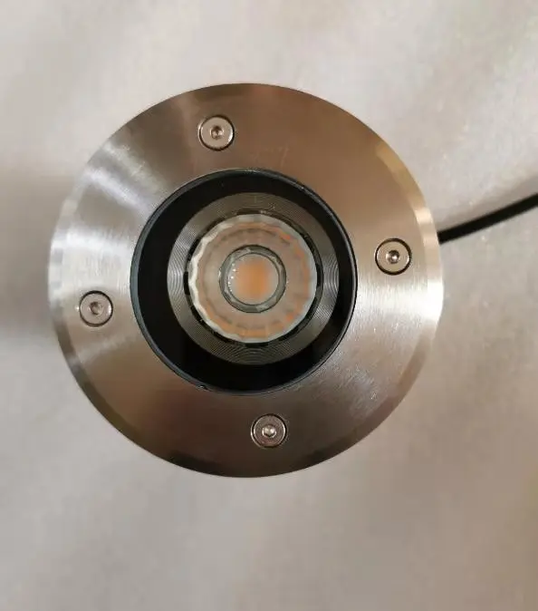 12V 220V Waterproof Outdoor Recessed Spot Inground Underground Floor Lamp GU10 MR16 LED Buried Light