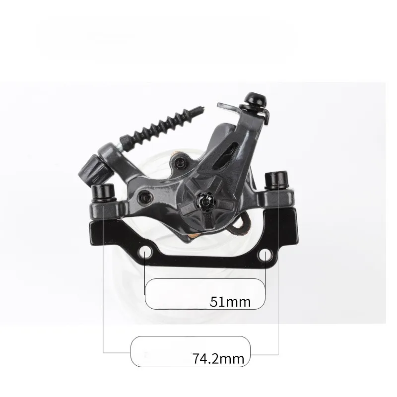 High Performance Mountain Bike Mechanical Line Pull Brake Clamp Dual Piston Drive Disc Brake calipers