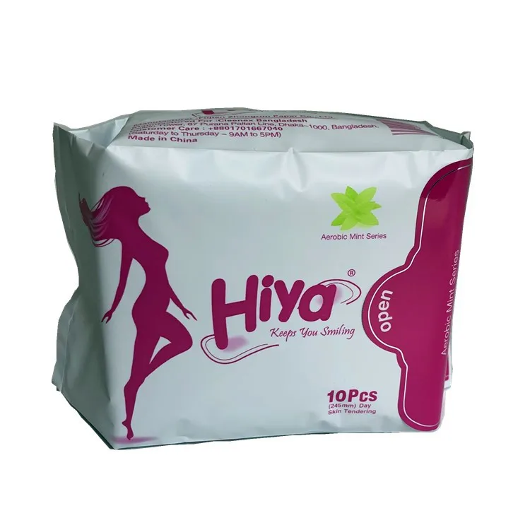 
 Гигиеническая Женская салфетка HIYA brand Factory, оптовая продажа, низкая цена, 290 мм  
