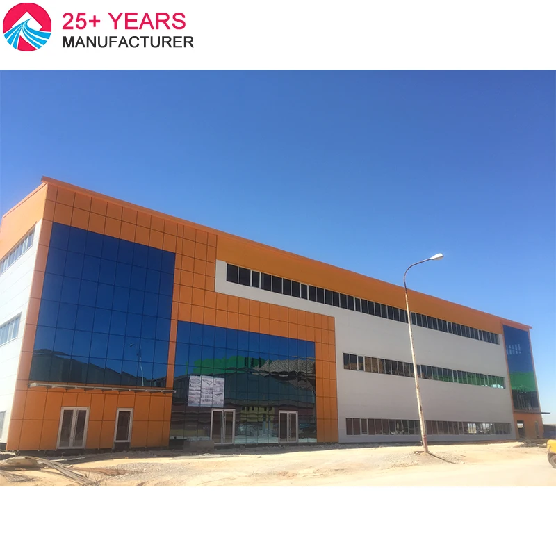 Prefabricated Tower Type Fully Assembled Car Park Prefab Garage Apartment Prefab steel structure factory building