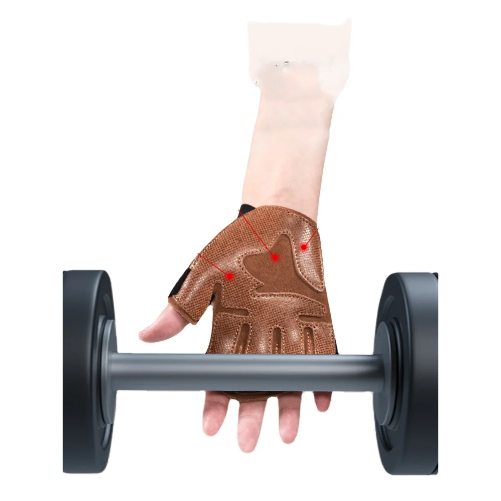 Professional Anti Slip Comfortable Hand Grips For Palm Protection Fitness Gloves