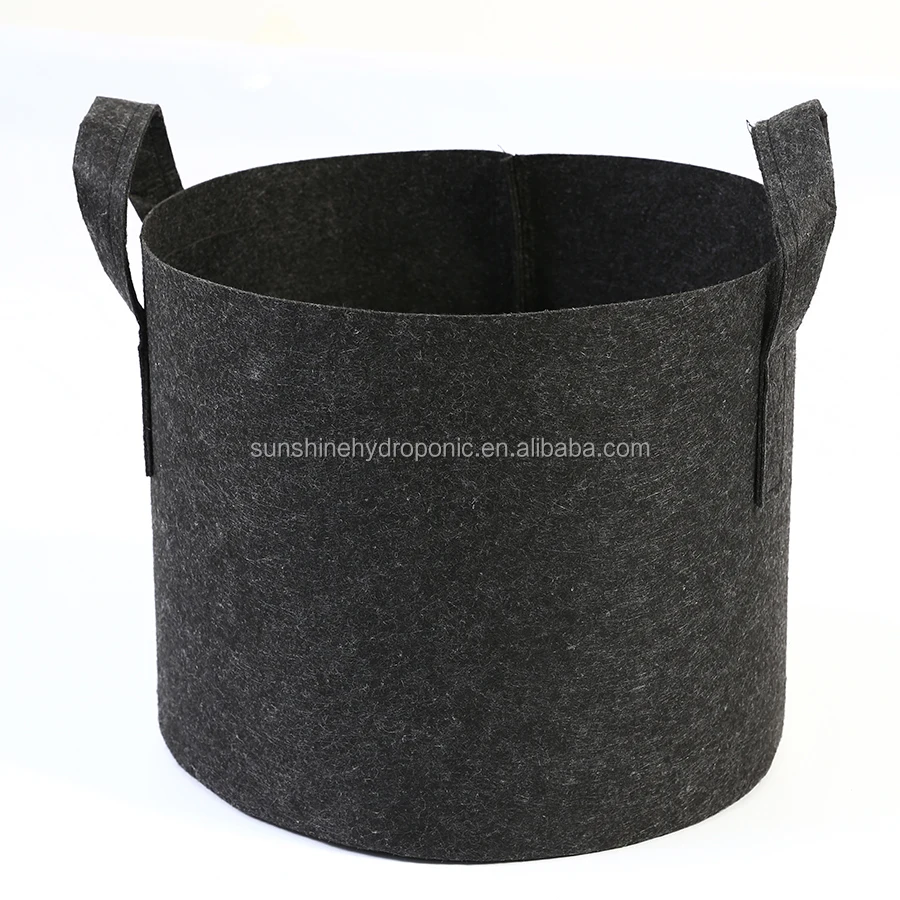 5 gallon garden supplies biodegradable felt tree fabric plant bag fabric plant grow bags for plants