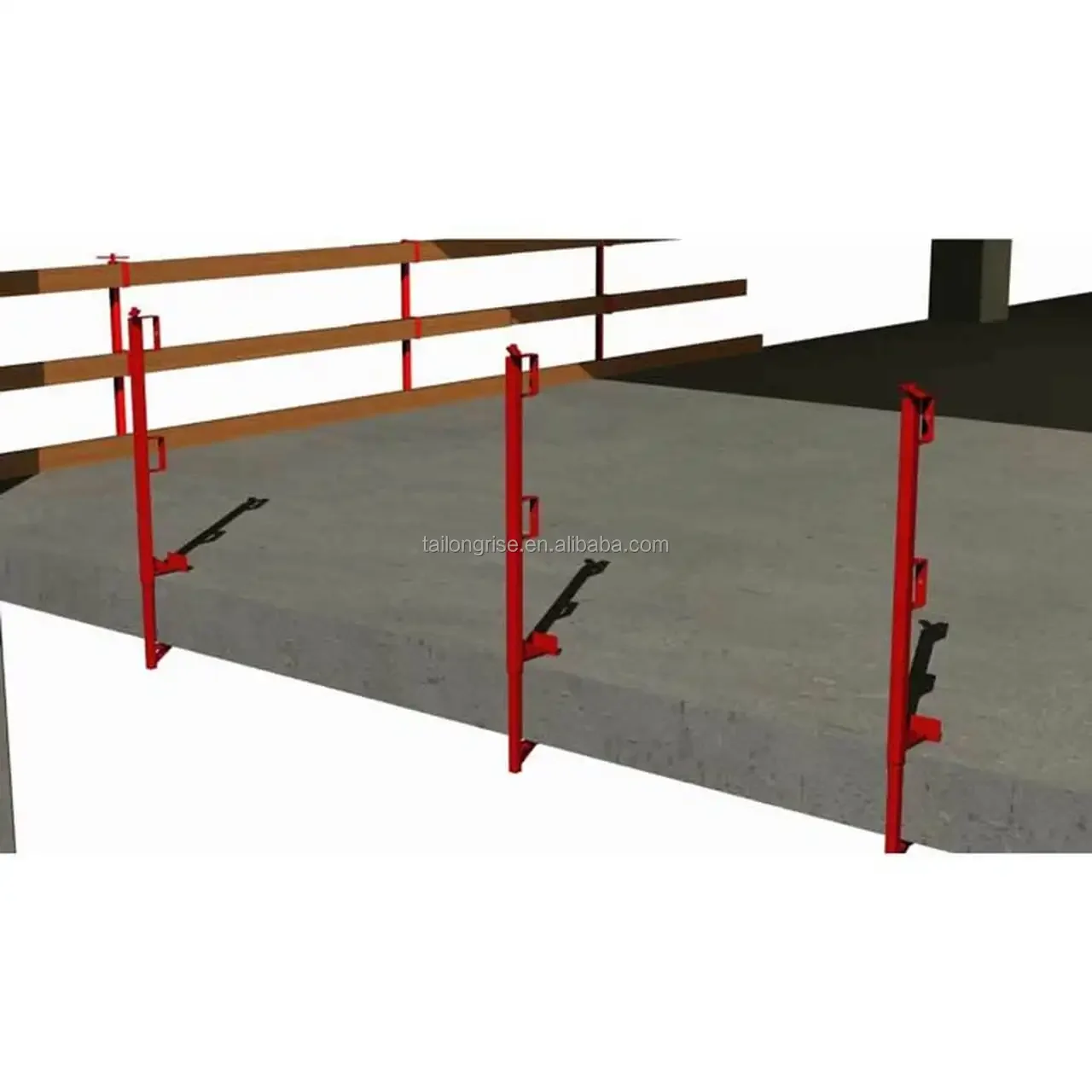 Slab Grabber Clamp Concrete Frame Edge Protection Guardrail Clamp