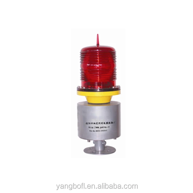 Red White DC 12-48V AC220VIP65 Aerodrome Led Aviation Obstruction Lights for Tower Cranes, Wind Turbines