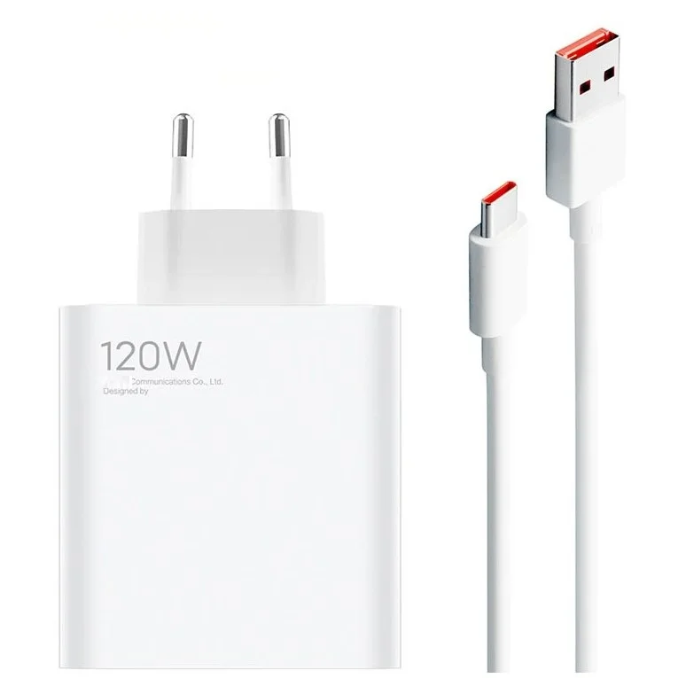 Original 120W Gan charger For Xiaomi 55W USB adapter 5A 6A Data Cable for MI 12 10 for Redmi Note 11 10 9 Pro