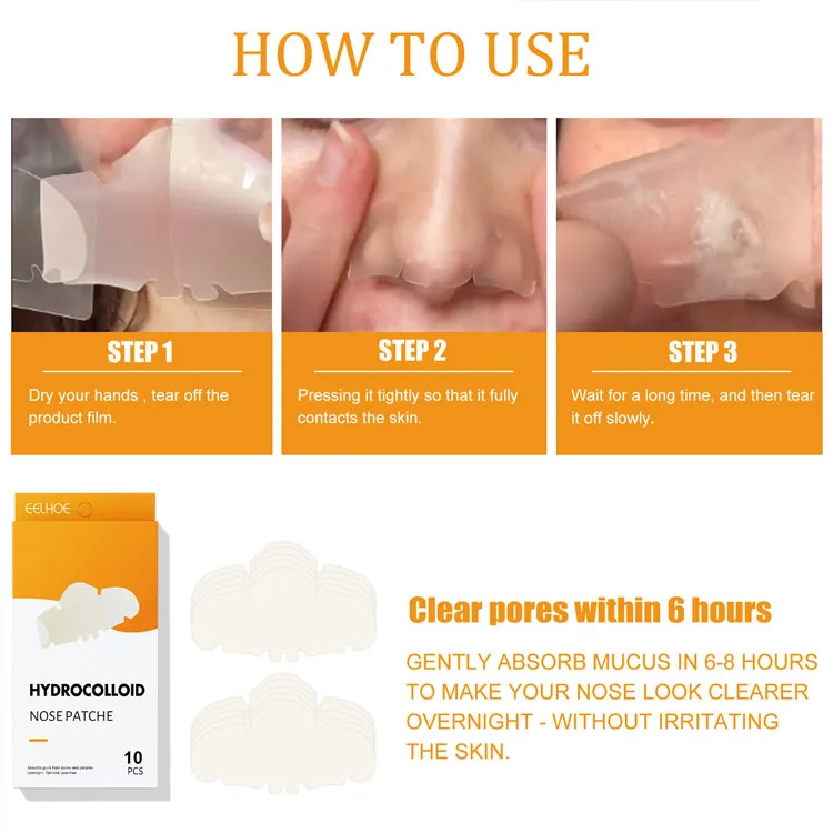 Blackhead and Acne Removing Nasal Patch Oil Controlling and Grease Removing Tearing Gentle Acne Removing Patch