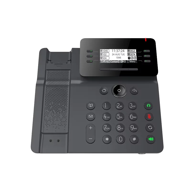 2 7 дюймов (192x64) V62 незаменимый бизнес-телефон Voip домофон с графическим ЖК-дисплеем подсветкой