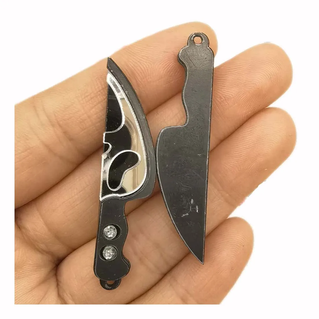 Акриловые Подвески Нож Череп для Хэллоуина серьги ювелирные изделия аксессуары