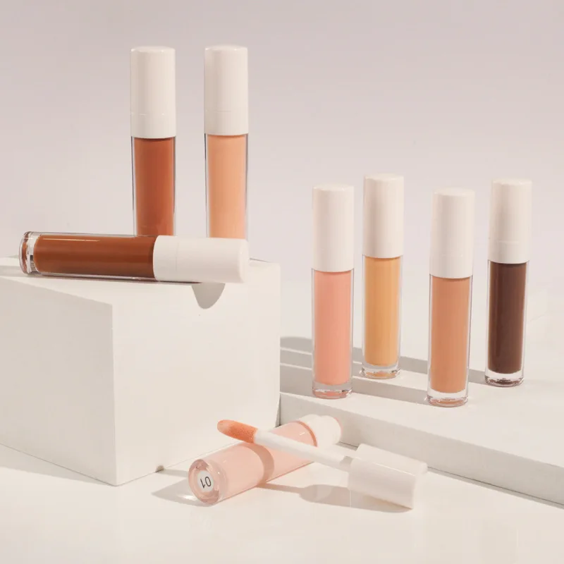 Custom Brand 10 Colors Long Lasting Waterproof Nature Concealer Face Makeup Liquid Private Label Concealer