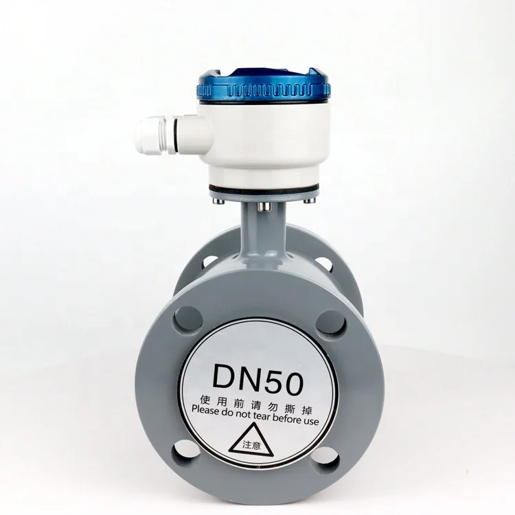 Kaifeng Remote Submersible 4-20ma Output Digital Water Electromagnetic Flow Meter China Industrial Magnetic Flowmeter