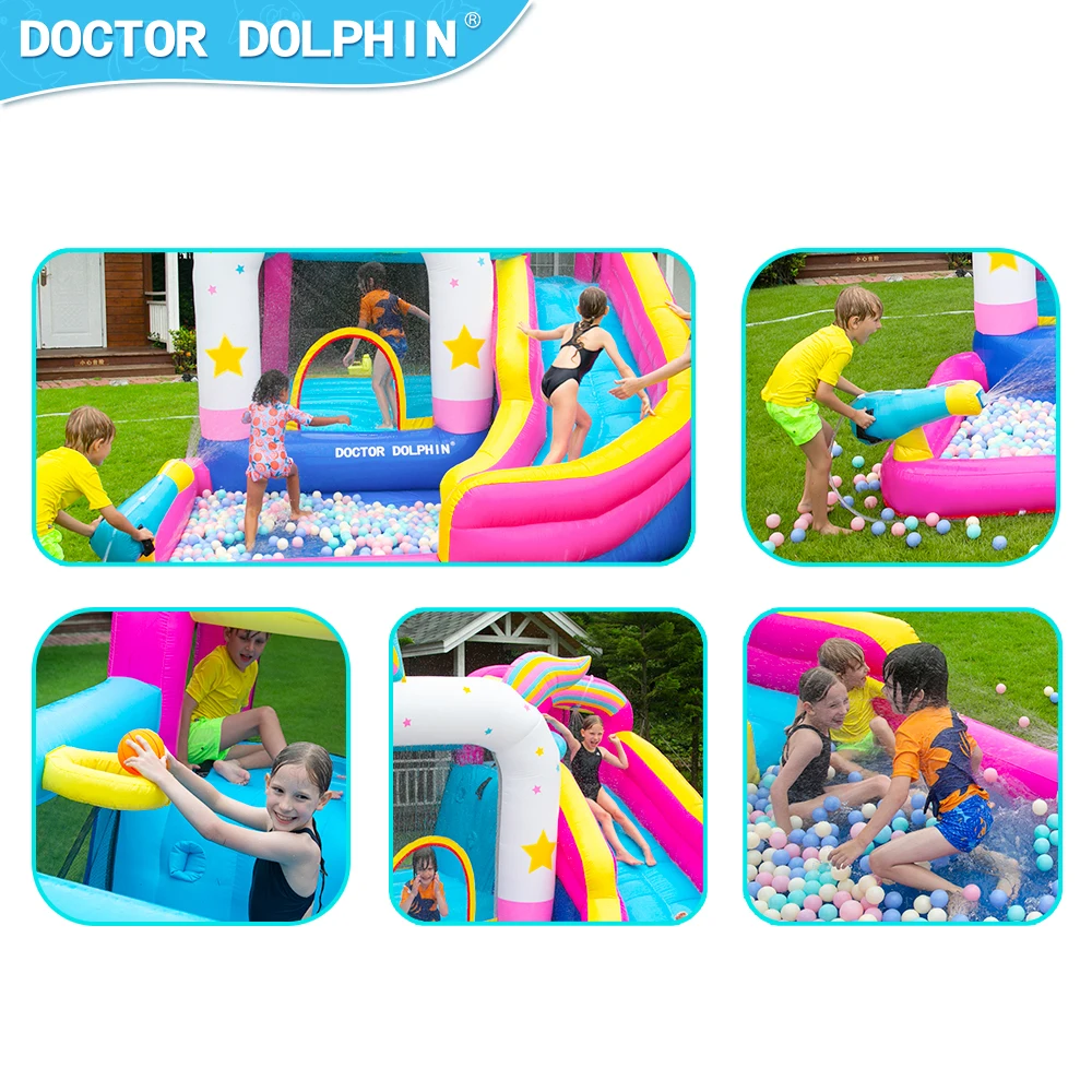 Inflatable Club Bouncer House With Slide Wholesale Air Bouncer Inflatable Trampoline Manufacturer